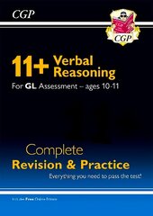 11plus GL Verbal Reasoning Complete Revision and Practice - Ages 10-11 (with Online Edition) cena un informācija | Izglītojošas grāmatas | 220.lv