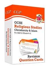 GCSE AQA A Religious Studies: Christianity & Islam Revision Question Cards cena un informācija | Grāmatas pusaudžiem un jauniešiem | 220.lv