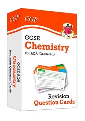 9-1 GCSE Chemistry AQA Revision Question Cards цена и информация | Развивающие книги | 220.lv