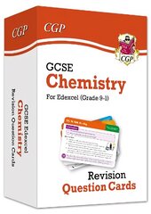 9-1 GCSE Chemistry Edexcel Revision Question Cards цена и информация | Развивающие книги | 220.lv