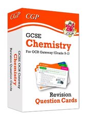 GCSE Chemistry OCR Gateway Revision Question Cards cena un informācija | Grāmatas pusaudžiem un jauniešiem | 220.lv