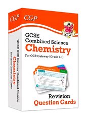 GCSE Combined Science: Chemistry OCR Gateway Revision Question Cards cena un informācija | Grāmatas pusaudžiem un jauniešiem | 220.lv