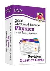 GCSE Combined Science: Physics OCR Gateway Revision Question Cards цена и информация | Книги для подростков и молодежи | 220.lv