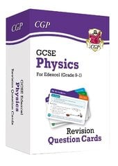 9-1 GCSE Physics Edexcel Revision Question Cards цена и информация | Развивающие книги | 220.lv