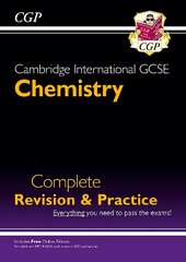 New Cambridge International GCSE Chemistry Complete Revision & Practice - for exams in 2023 & Beyond cena un informācija | Grāmatas pusaudžiem un jauniešiem | 220.lv