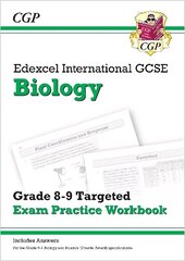 Edexcel International GCSE Biology: Grade 8-9 Targeted Exam Practice Workbook (with answers) cena un informācija | Grāmatas pusaudžiem un jauniešiem | 220.lv