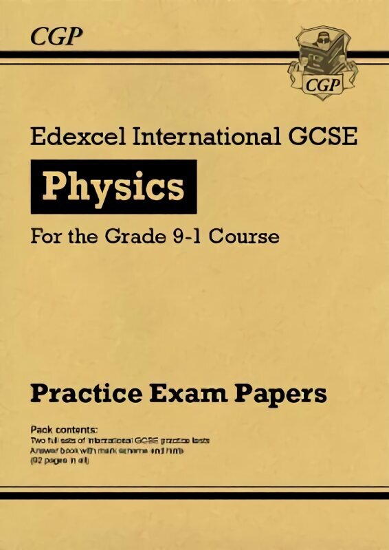 Edexcel International GCSE Physics Practice Papers цена и информация | Grāmatas pusaudžiem un jauniešiem | 220.lv