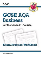 GCSE Business AQA Exam Practice Workbook - for the Grade 9-1 Course (includes Answers) cena un informācija | Grāmatas pusaudžiem un jauniešiem | 220.lv