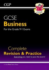 GCSE Business Complete Revision and Practice - for the Grade 9-1 Course (with Online Edition) cena un informācija | Grāmatas pusaudžiem un jauniešiem | 220.lv