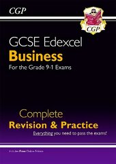 GCSE Business Edexcel Complete Revision and Practice - Grade 9-1 Course (with Online Edition) cena un informācija | Grāmatas pusaudžiem un jauniešiem | 220.lv