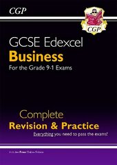 GCSE Business Edexcel Complete Revision and Practice - Grade 9-1 Course (with Online Edition) цена и информация | Книги для подростков и молодежи | 220.lv