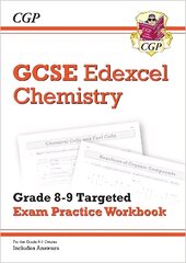 GCSE Chemistry Edexcel Grade 8-9 Targeted Exam Practice Workbook (includes Answers) cena un informācija | Grāmatas pusaudžiem un jauniešiem | 220.lv