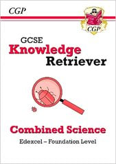New GCSE Combined Science Edexcel Knowledge Retriever - Foundation цена и информация | Книги для подростков и молодежи | 220.lv