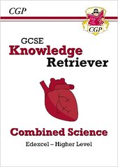 New GCSE Combined Science Edexcel Knowledge Retriever - Higher cena un informācija | Grāmatas pusaudžiem un jauniešiem | 220.lv