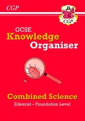 New GCSE Combined Science Edexcel Knowledge Organiser - Foundation cena un informācija | Grāmatas pusaudžiem un jauniešiem | 220.lv