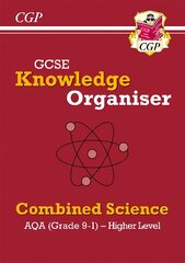 GCSE Combined Science AQA Knowledge Organiser - Higher cena un informācija | Grāmatas pusaudžiem un jauniešiem | 220.lv