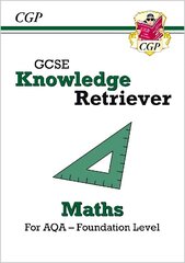 GCSE Maths AQA Knowledge Retriever - Foundation cena un informācija | Grāmatas pusaudžiem un jauniešiem | 220.lv