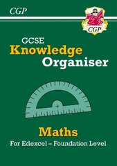 GCSE Maths Edexcel Knowledge Organiser - Foundation cena un informācija | Grāmatas pusaudžiem un jauniešiem | 220.lv