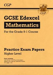 GCSE Maths Edexcel Practice Papers: Higher - for the Grade 9-1 Course cena un informācija | Grāmatas pusaudžiem un jauniešiem | 220.lv