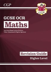 GCSE Maths OCR Revision Guide: Higher inc Online Edition, Videos & Quizzes cena un informācija | Grāmatas pusaudžiem un jauniešiem | 220.lv