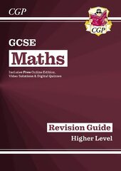 GCSE Maths Revision Guide: Higher inc Online Edition, Videos & Quizzes cena un informācija | Grāmatas pusaudžiem un jauniešiem | 220.lv