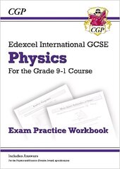 Grade 9-1 Edexcel International GCSE Physics: Exam Practice Workbook (includes Answers) cena un informācija | Grāmatas pusaudžiem un jauniešiem | 220.lv