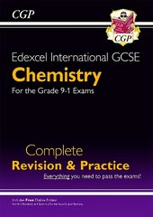 Grade 9-1 Edexcel International GCSE Chemistry: Complete Revision & Practice with Online Edition цена и информация | Книги для подростков и молодежи | 220.lv