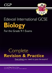 Grade 9-1 Edexcel International GCSE Biology: Complete Revision & Practice with Online Edition цена и информация | Книги для подростков и молодежи | 220.lv
