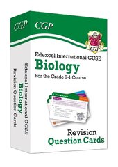 Edexcel International GCSE Biology: Revision Question Cards цена и информация | Книги для подростков и молодежи | 220.lv