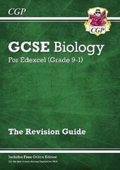 Grade 9-1 GCSE Biology: Edexcel Revision Guide with Online Edition цена и информация | Книги для подростков и молодежи | 220.lv