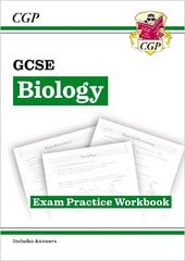 GCSE Biology Exam Practice Workbook (includes answers) cena un informācija | Grāmatas pusaudžiem un jauniešiem | 220.lv
