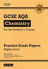 Grade 9-1 GCSE Chemistry AQA Practice Papers: Higher Pack 1 цена и информация | Книги для подростков и молодежи | 220.lv