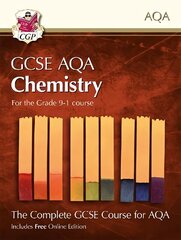 Grade 9-1 GCSE Chemistry for AQA: Student Book with Online Edition цена и информация | Книги для подростков и молодежи | 220.lv