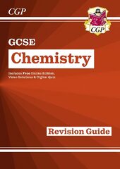 GCSE Chemistry Revision Guide includes Online Edition, Videos & Quizzes cena un informācija | Grāmatas pusaudžiem un jauniešiem | 220.lv