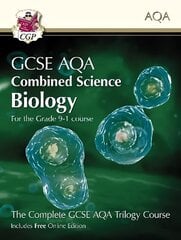 Grade 9-1 GCSE Combined Science for AQA Biology Student Book with Online Edition cena un informācija | Grāmatas pusaudžiem un jauniešiem | 220.lv