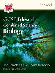 Grade 9-1 GCSE Combined Science for Edexcel Biology Student Book with Online Edition cena un informācija | Grāmatas pusaudžiem un jauniešiem | 220.lv
