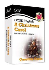 GCSE English - A Christmas Carol Revision Question Cards цена и информация | Книги для подростков и молодежи | 220.lv