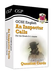 GCSE English - An Inspector Calls Revision Question Cards цена и информация | Книги для подростков и молодежи | 220.lv