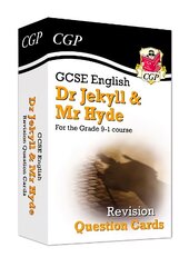 GCSE English - Dr Jekyll and Mr Hyde Revision Question Cards cena un informācija | Grāmatas pusaudžiem un jauniešiem | 220.lv