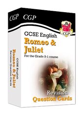 GCSE English Shakespeare - Romeo & Juliet Revision Question Cards цена и информация | Книги для подростков и молодежи | 220.lv