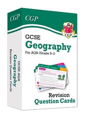 Grade 9-1 GCSE Geography AQA Revision Question Cards cena un informācija | Grāmatas pusaudžiem un jauniešiem | 220.lv