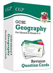 GCSE Geography Edexcel B Revision Question Cards цена и информация | Книги для подростков  | 220.lv
