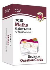 Grade 9-1 GCSE Maths AQA Revision Question Cards - Higher цена и информация | Книги для подростков и молодежи | 220.lv