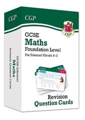 Grade 9-1 GCSE Maths Edexcel Revision Question Cards - Foundation цена и информация | Книги для подростков  | 220.lv