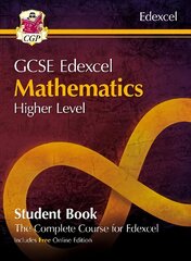 Grade 9-1 GCSE Maths Edexcel Student Book - Higher (with Online Edition) цена и информация | Книги для подростков и молодежи | 220.lv