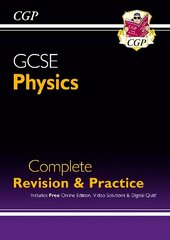 GCSE Physics Complete Revision & Practice includes Online Ed, Videos & Quizzes cena un informācija | Grāmatas pusaudžiem un jauniešiem | 220.lv