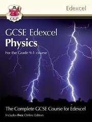 Grade 9-1 GCSE Physics for Edexcel: Student Book with Online Edition цена и информация | Книги для подростков и молодежи | 220.lv