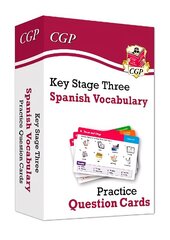 KS3 Spanish: Vocabulary Practice Question Cards cena un informācija | Grāmatas pusaudžiem un jauniešiem | 220.lv