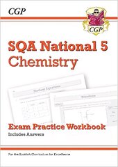 National 5 Chemistry: SQA Exam Practice Workbook - includes Answers cena un informācija | Grāmatas pusaudžiem un jauniešiem | 220.lv