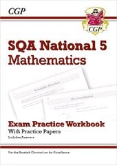 National 5 Maths: SQA Exam Practice Workbook - includes Answers cena un informācija | Grāmatas pusaudžiem un jauniešiem | 220.lv